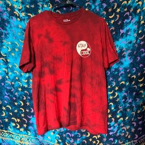 SOLD - ❤️ Red Tie Dye Tee ❤️